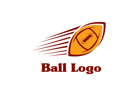 football flying logo