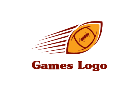 football flying logo
