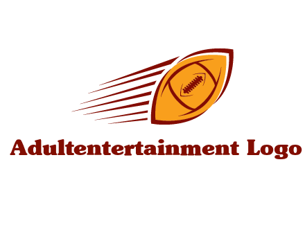 football flying logo