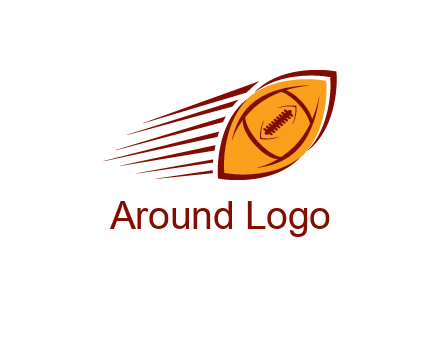 football flying logo