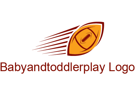 football flying logo