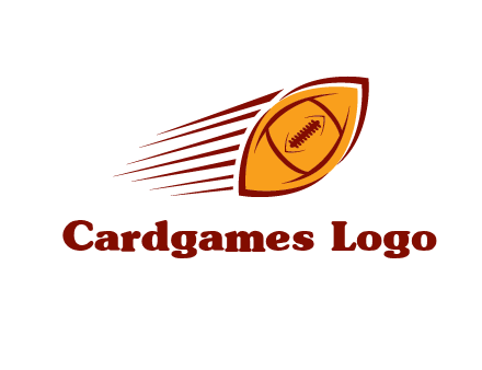 football flying logo