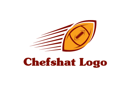 football flying logo