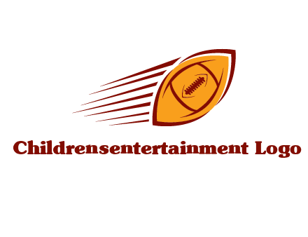 football flying logo