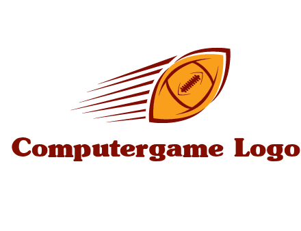 football flying logo