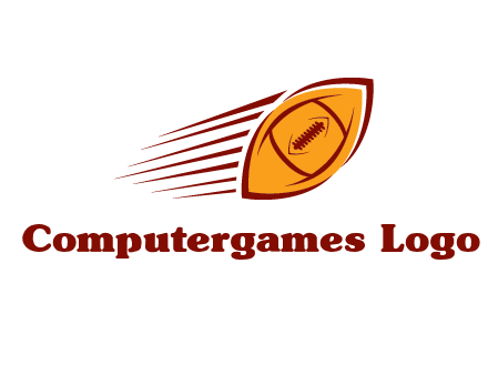football flying logo