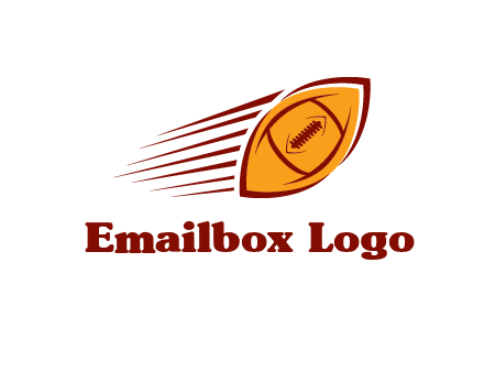 football flying logo