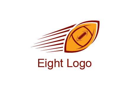 football flying logo