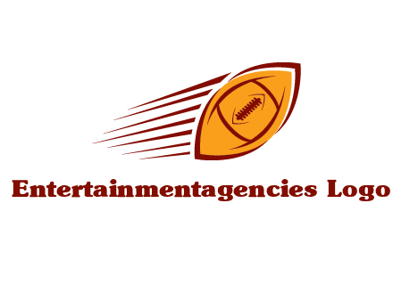 football flying logo