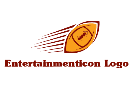 football flying logo