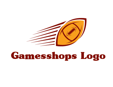 football flying logo
