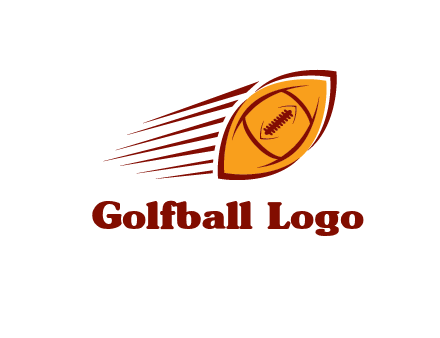 football flying logo