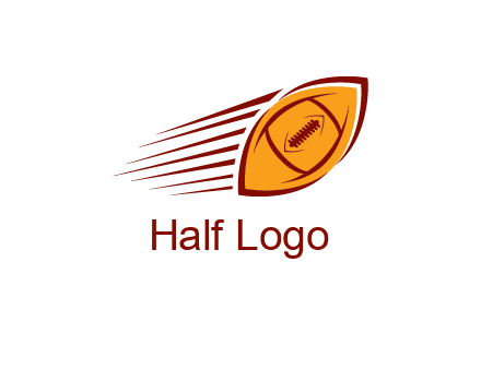 football flying logo
