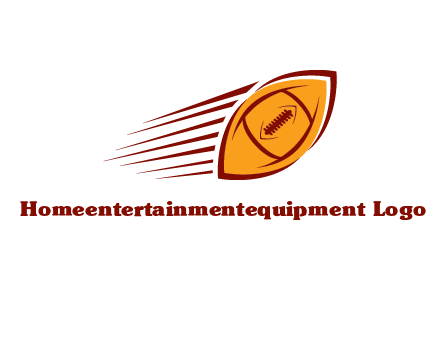 football flying logo