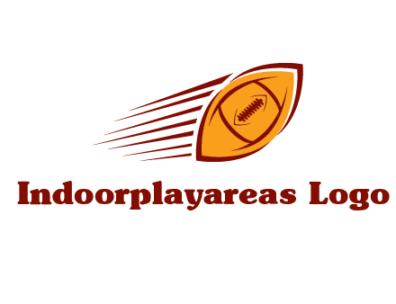 football flying logo