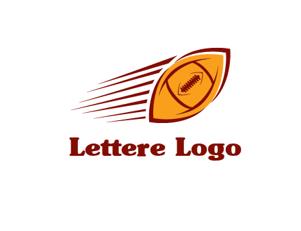 football flying logo