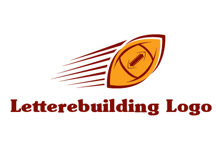 football flying logo