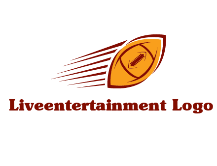 football flying logo
