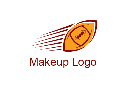 football flying logo