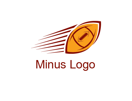 football flying logo