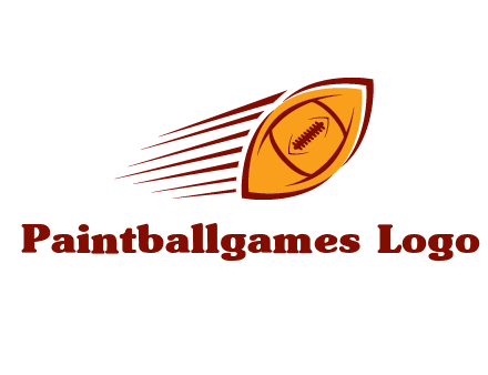 football flying logo