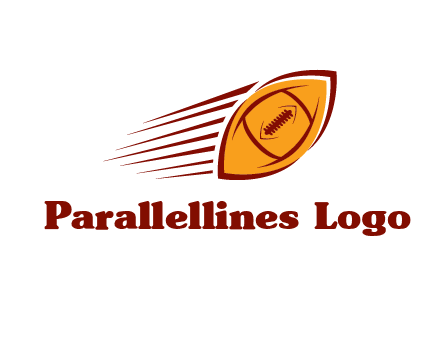 football flying logo