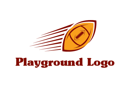 football flying logo