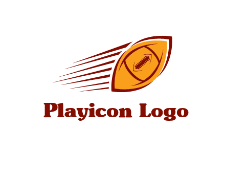 football flying logo