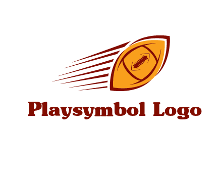 football flying logo