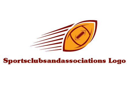 football flying logo