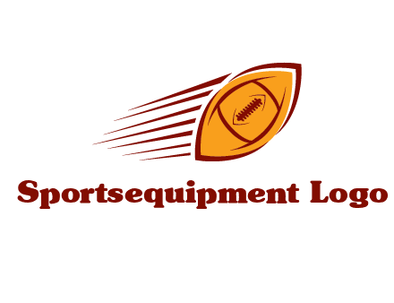 football flying logo