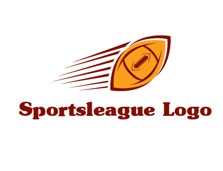 football flying logo