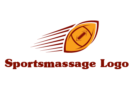 football flying logo