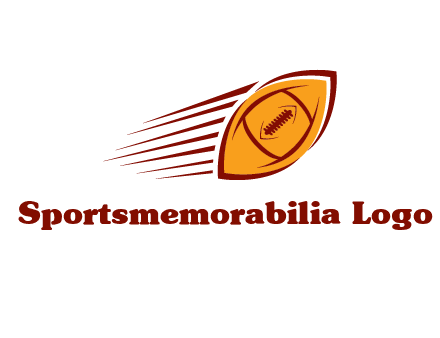 football flying logo