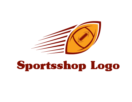 football flying logo
