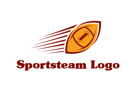 football flying logo