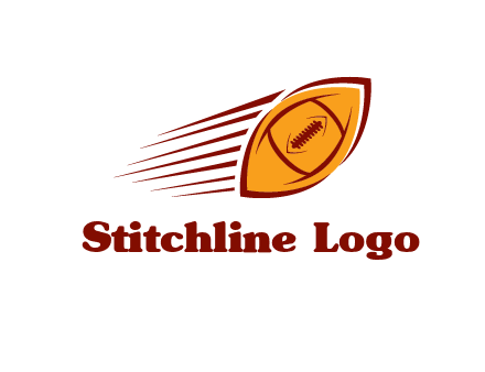 football flying logo