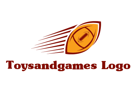 football flying logo