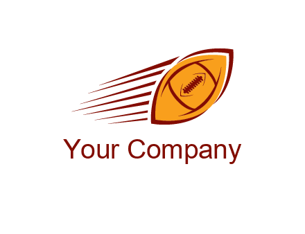 football flying logo