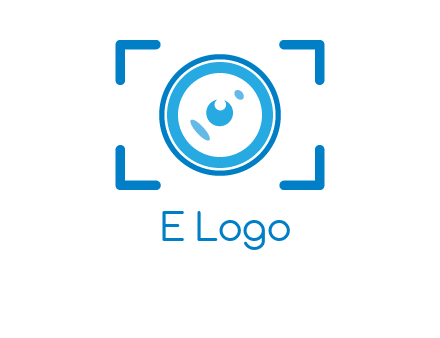 eye shape lens logo