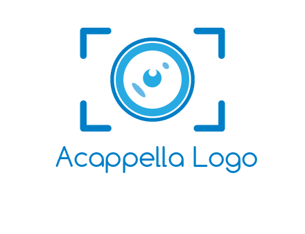 eye shape lens logo