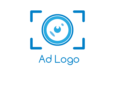 eye shape lens logo