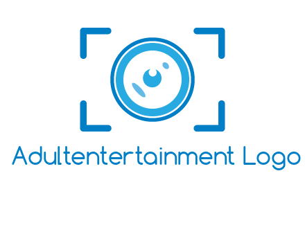 eye shape lens logo