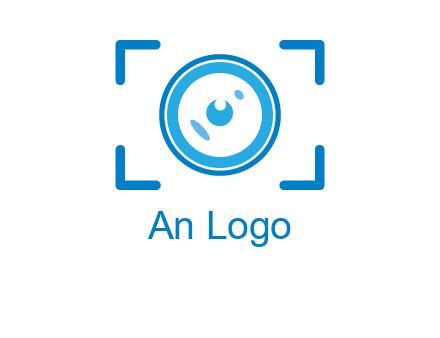 eye shape lens logo