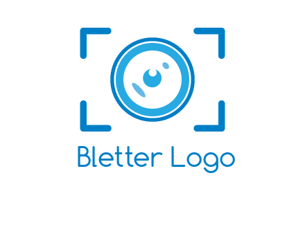 eye shape lens logo