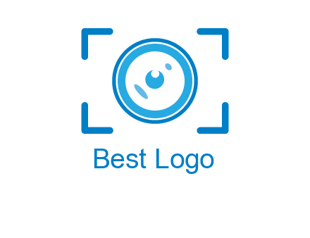 eye shape lens logo