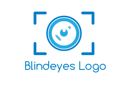 eye shape lens logo