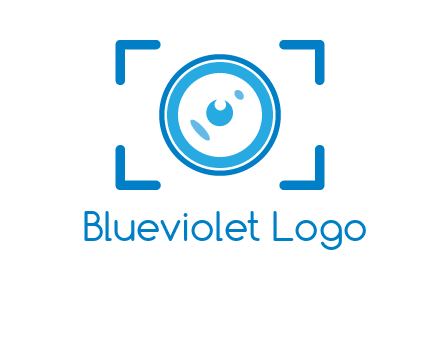 eye shape lens logo