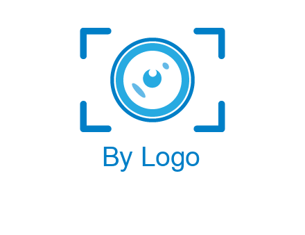 eye shape lens logo