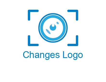 eye shape lens logo